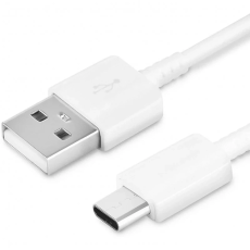 Samsung - Samsung USB-A Till USB-C Kabel 1.2m - Vit