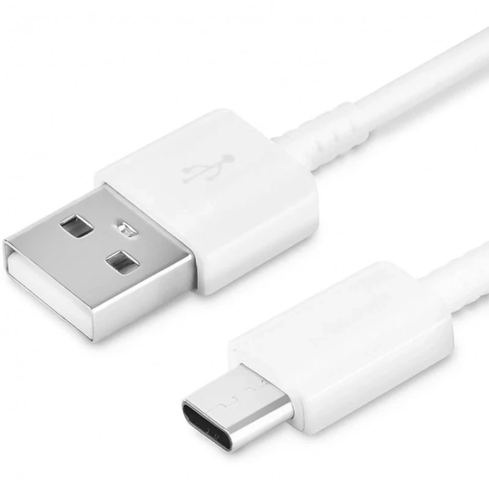 Samsung - Samsung USB-A Till USB-C Kabel 1.2m - Vit