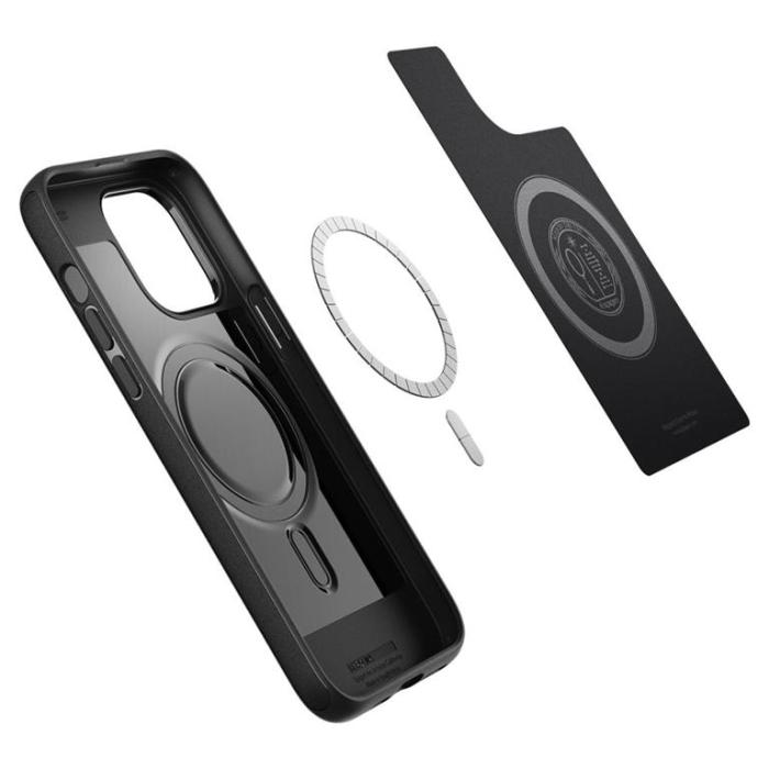 Spigen - Spigen iPhone 14 Pro Max Skal Mag Armor - Matte Svart