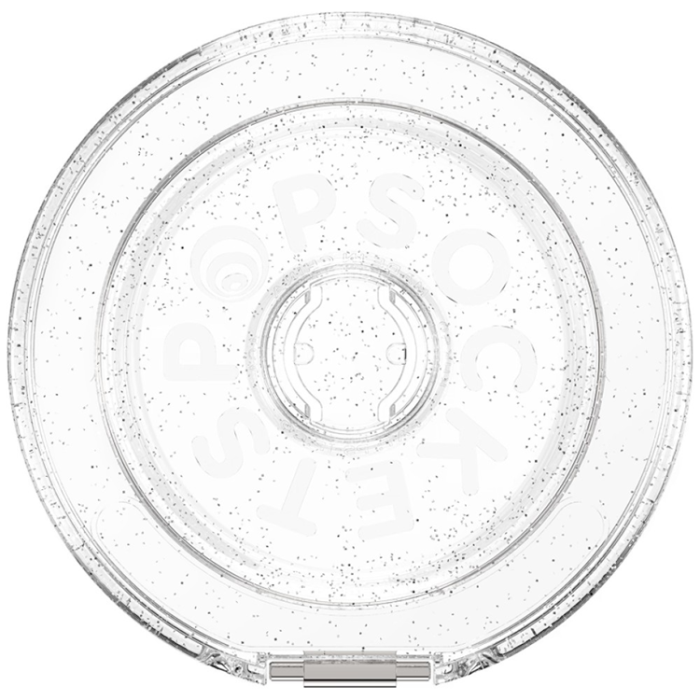 PopSockets - PopSockets MagSafe Popuphållare och Stativ Kick-Out Glitter - Transparent