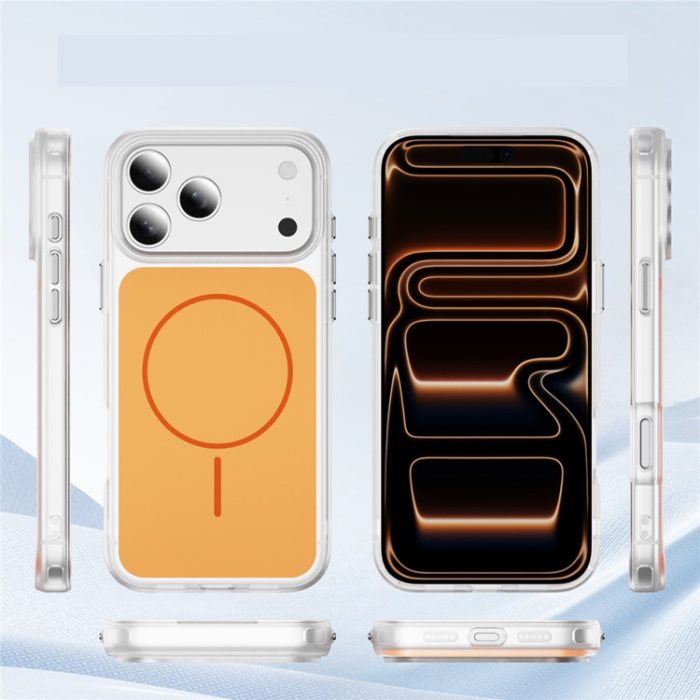 A-One Brand - iPhone 17 Pro Max Mobilskal MagSafe Skin Touch TPU PC