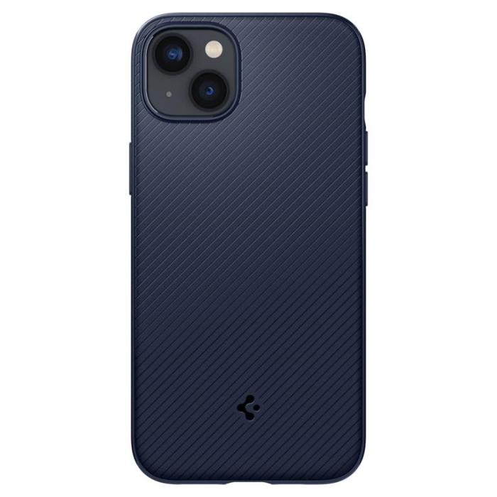 Spigen - Spigen iPhone 14 Plus Magsafe Skal Mag Armor - Marinblå