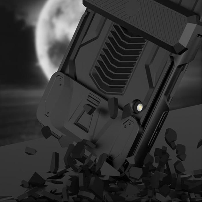 GKK - GKK Galaxy Z Flip 3 5G Skal Camshield - Svart