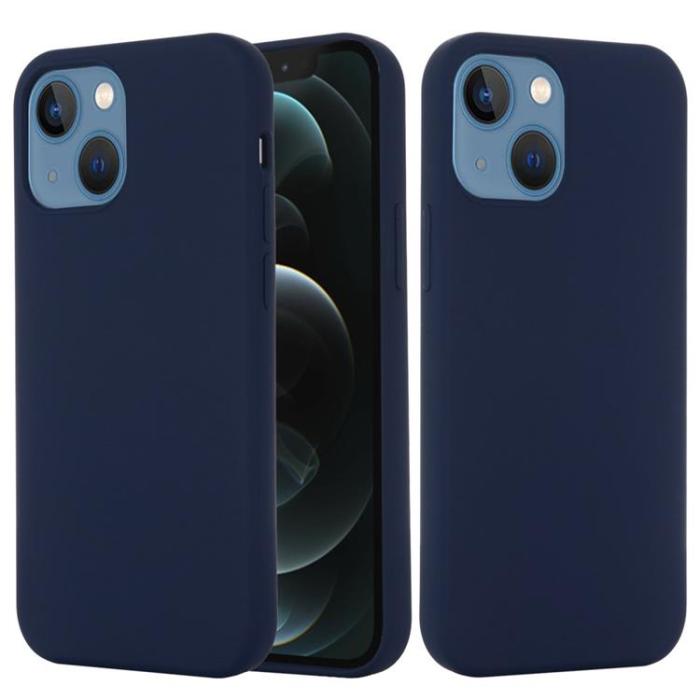 A-One Brand - Liquid Silicone MagSafe Magnetic Skal iPhone 12 - Blå
