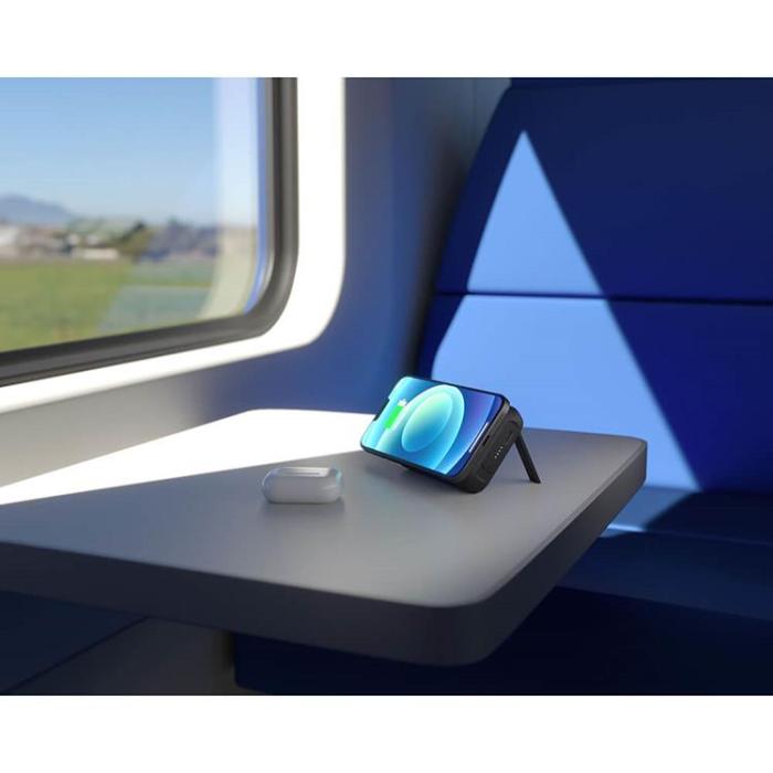 ZENS - ZENS Magnetisk Magsafe Qi Powerbank Dubbelsidig 4000 mAh - Svart