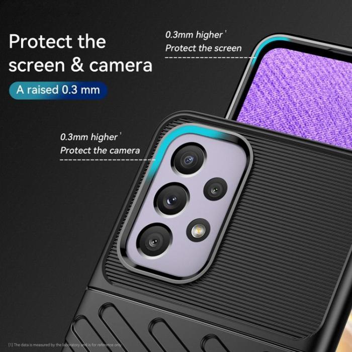 OEM - Thunder Twill Skal Galaxy A33 5G - Svart