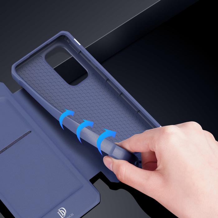 Dux Ducis - Dux Ducis Galaxy A73 Plånboksfodral Skin X Holster - Blå