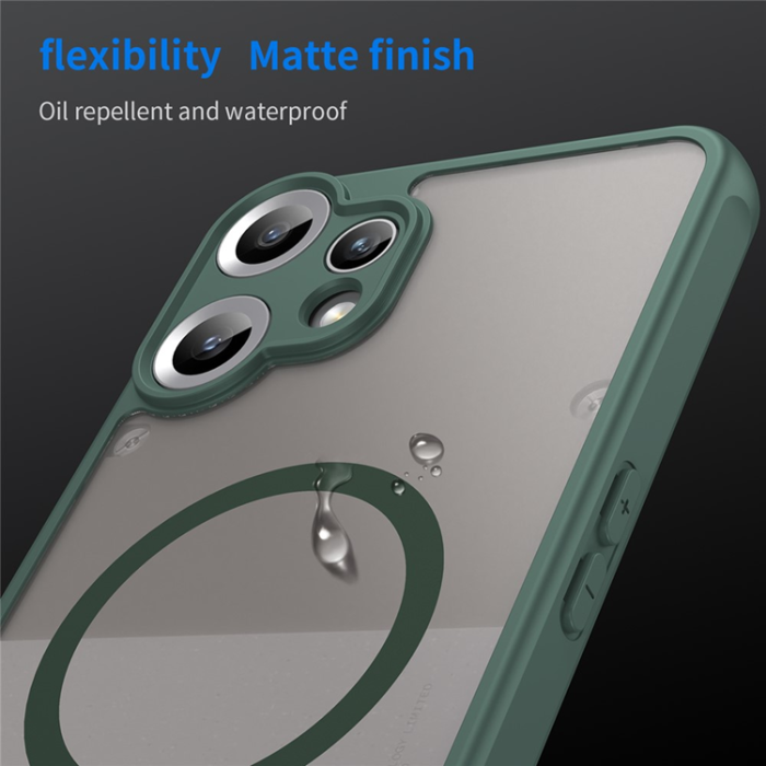 A-One Brand - Nothing CMF Phone 2 Pro Mobilskal MagSafe Anti Drop - Grön