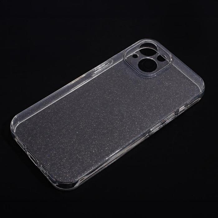 TelForceOne - iPhone 14 Skal Transparent Shine Case Högkvalitativt Skydd