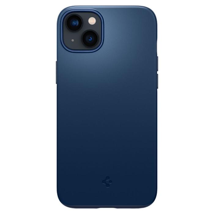 Spigen - Spigen iPhone 14 Plus Skal Thin Fit - Marinblå