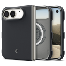 Spigen - Spigen Mobilskal F&ouml;r iPhone Duo Magsafe Nano Pop Hybrid - Svart