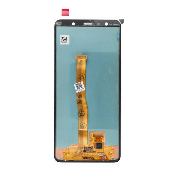 OEM - SAMSUNG A7 2018 Skärm med LCD-display HARD OLED