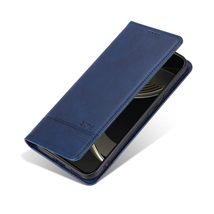 OEM - AZNS Samsung Galaxy S26 Plånboksfodral Konstläder - Blå