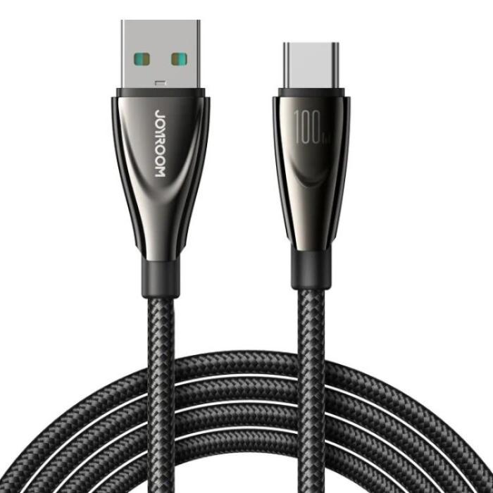Joyroom - Joyroom USB-C till USB-A kabel 1.2m Pioneer Series - Svart
