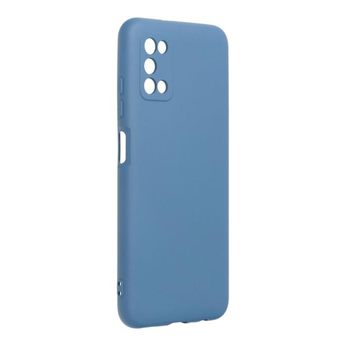 Forcell - Forcell Galaxy A03s Skal Silikon Lite - Blå