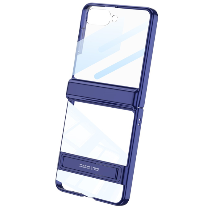 GKK - GKK Galaxy Z Flip 7 Mobilskal Magnetic Hinge Kickstand - Lila