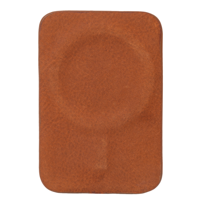 Krusell - Krusell Magnetisk Korthållare MagSafe till iPhone - Cognac