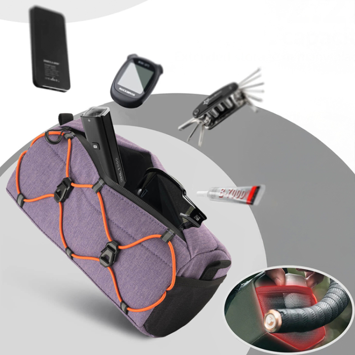 Rockbros - Rockbros Cykelväska för Styren 2.2L - Lila