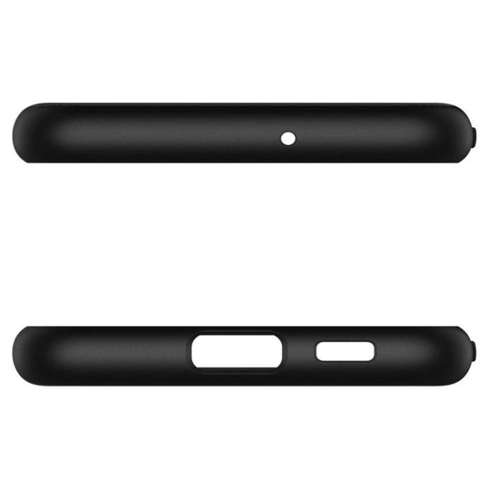 UTGATT1 - Spigen Slim Armor Skal Galaxy S22 - Svart