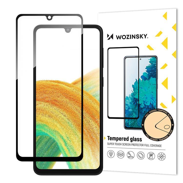 Wozinsky Galaxy A34 5G Härdat Glas Skärmskydd Full Glue | 5468 | AlltMobil