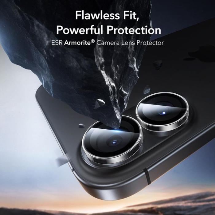 ESR - ESR iPhone 17/16 Plus/16 Linsskydd Härdat Glas - Clear