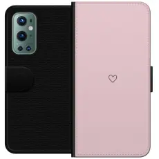 iSecrets - Pl&aring;nboksfodral till OnePlus 9 Pro med Litet Hj&auml;rta