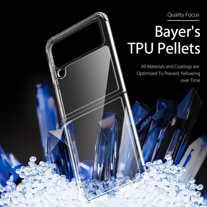 Dux Ducis - Dux Ducis Galaxy Z Flip 4 Skal Clin Series - Clear