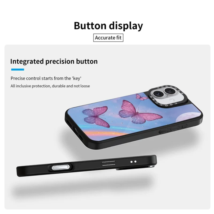 A-One Brand - iPhone 16 Plus Mobilskal MagSafe Aluminium Silikon