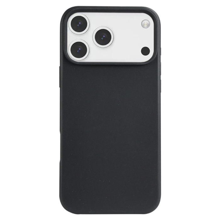 A-One Brand - iPhone 17 Pro Mobiskal Biodegradable Wheat Straw+TPU - Svart