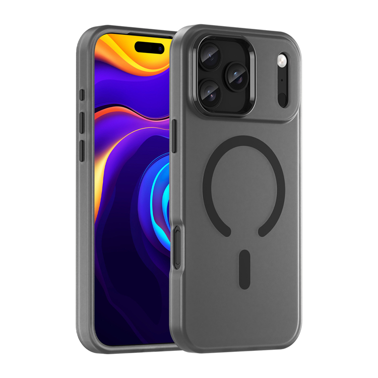 iPhone 17 Pro Mobilskal MagSafe Abrasive - Matte Svart | 2353 | AlltMobil