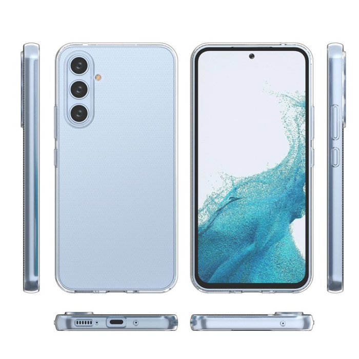 A-One Brand - Galaxy A54 5G Mobilskal Soft Slim ShockProof - Clear