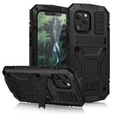 R-JUST - R-JUST Mobilskal till iPhone 12 Pro Max Shockproof Svart