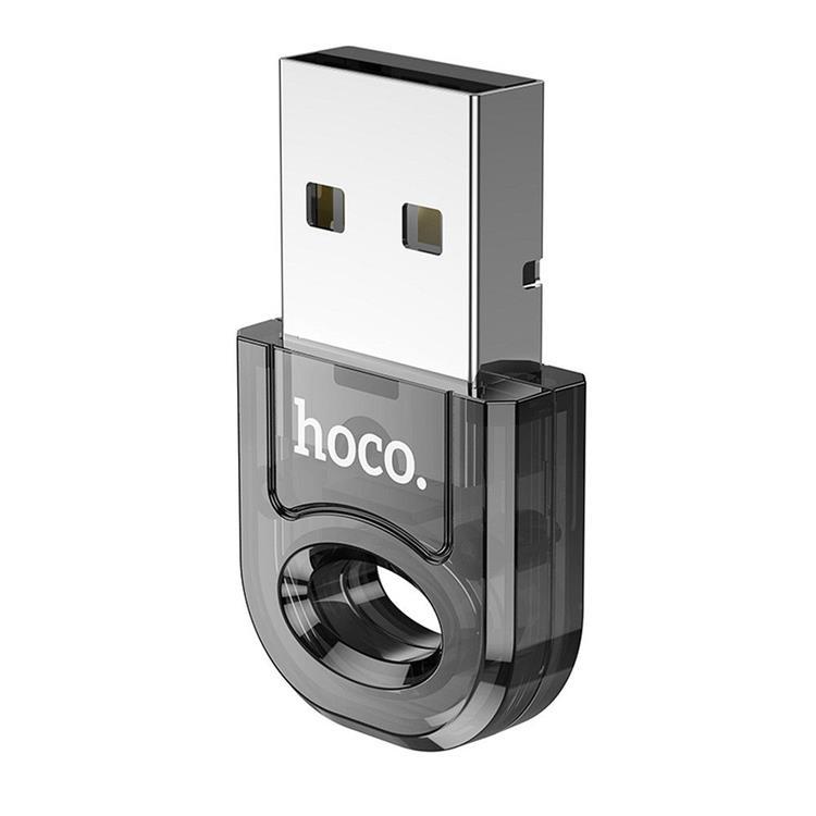 Hoco Adapter USB-A Bluetooth UA28 - Transparent Svart | 505295 | AlltMobil