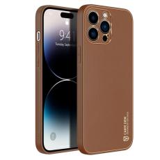 Dux Ducis - Dux Ducis iPhone 14 Pro Skal Yolo - Brun