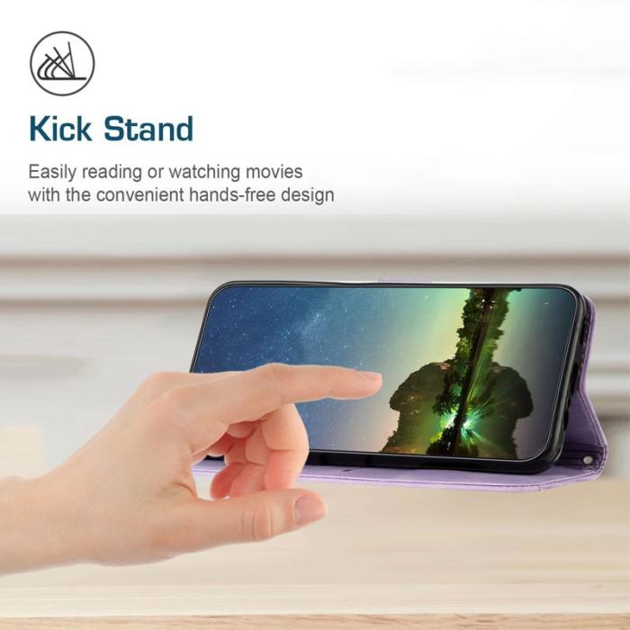 OEM - Mobilskal för Samsung Galaxy S26 Ultra Konstläder - Lila