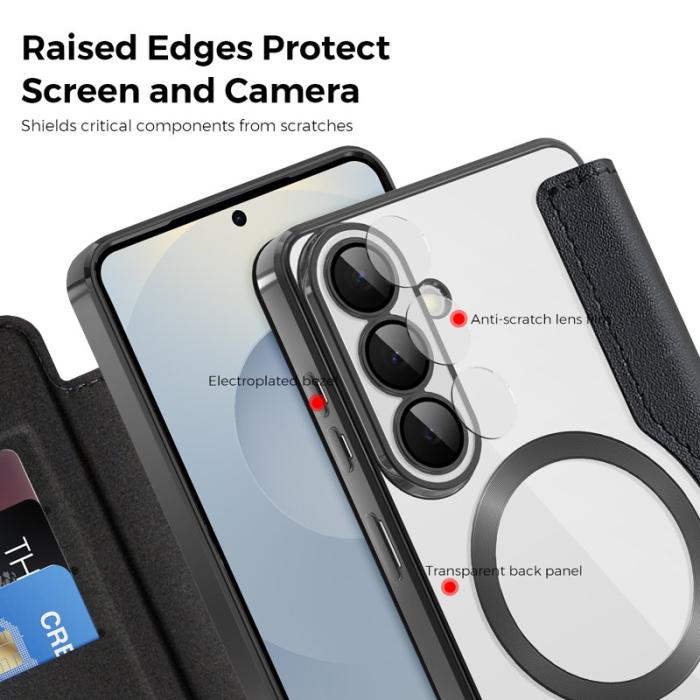 OEM - Mobilskal för Samsung Galaxy S26 Plus Magnetiskt RFID - Svart