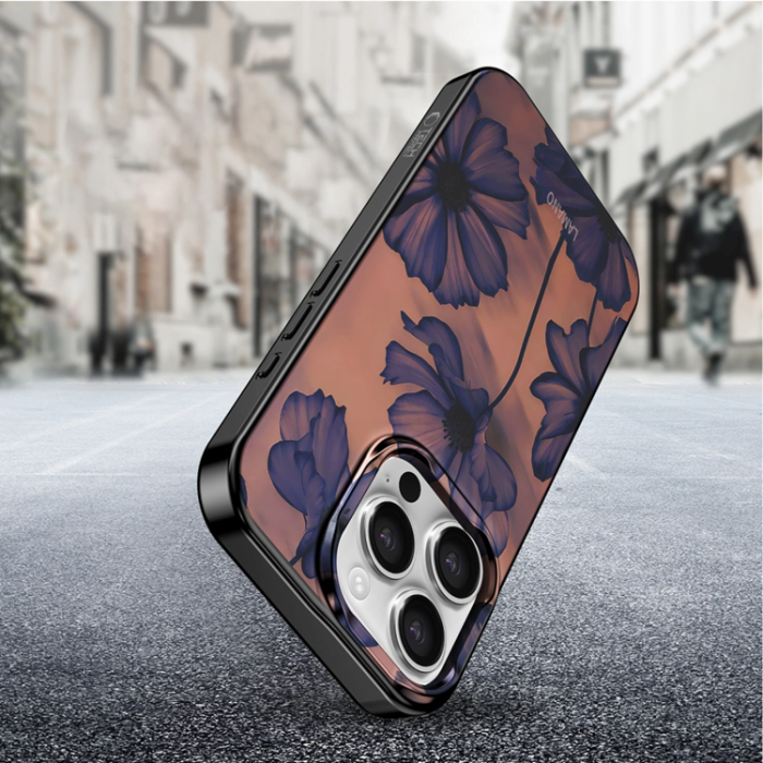 Tech-Protect - Tech-Protect iPhone 16 Pro Mobilskal Magsafe Lamano - Velvet Night