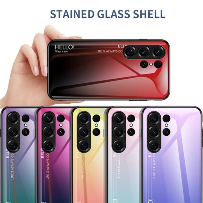 OEM - Mobilskal för Samsung Galaxy S26 Ultra Anti-Scratch Plast - Gradient Svart Grå
