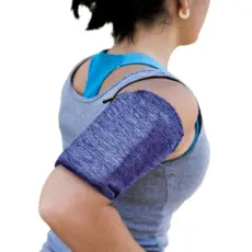 OEM - Elastic Fabric Armband XL Running Fitness - Marinblå