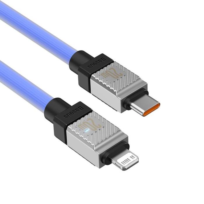 BASEUS - Baseus USB-C till Lightning kabel 20W 2m CoolPlay - Blå