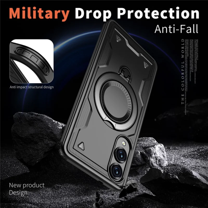 A-One Brand - Galaxy S25 Edge Mobilskal Magsafe Kickstand