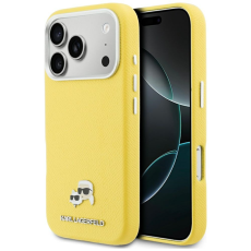 KARL LAGERFELD - Karl Lagerfeld Mobilskal till iPhone 18 Pro Max/17 Pro Max MagSafe Karl - Gul