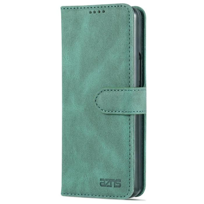 AZNS - AZNS Samsung Galaxy Z Fold3 Plånboksfodral Konstläder - Grön