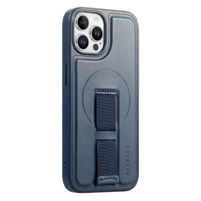 CASENEO - CASENEO iPhone 12 Pro Max Fodral KonstLäder - Blå