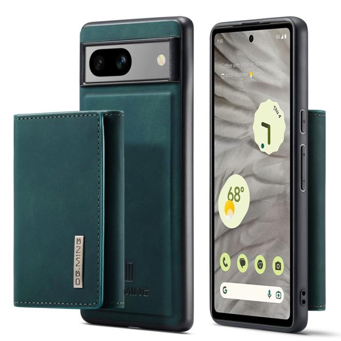 DG.MING - DG.MING Konstläder Plånboksfodral för Google Pixel 7a Grön