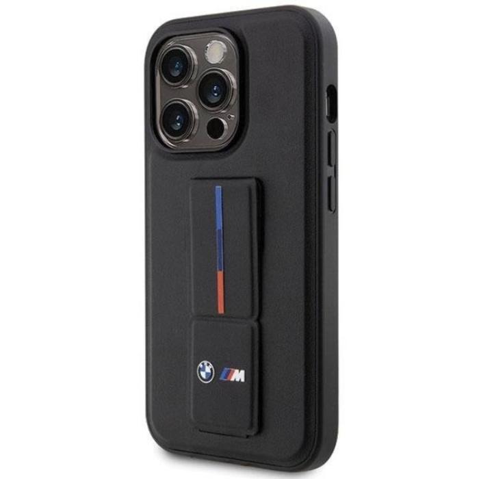 BMW - BMW iPhone 14 Plus Mobilskal Grip Hot Stamp - Svart