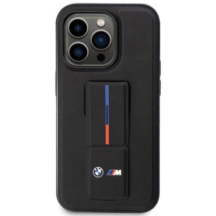 BMW - BMW iPhone 14 Plus Mobilskal Grip Hot Stamp - Svart