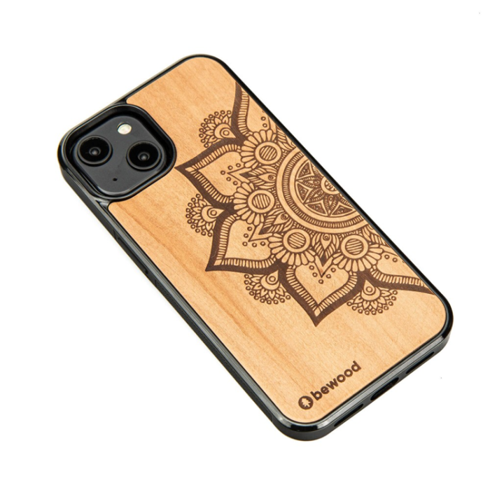 Bewood - Bewood iPhone 15 Mobilskal Mandala Applewood