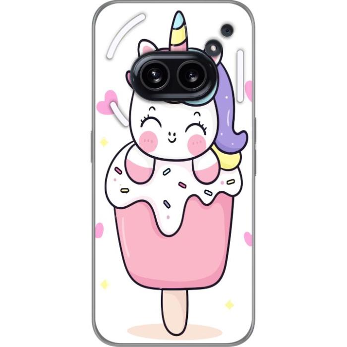 iSecrets - Mobilskal till Nothing Phone (2a) med Glad enhörning
