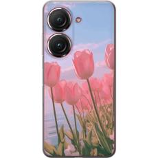 iSecrets - Mobilskal till Asus Zenfone 9 med Rosa Tulpaner